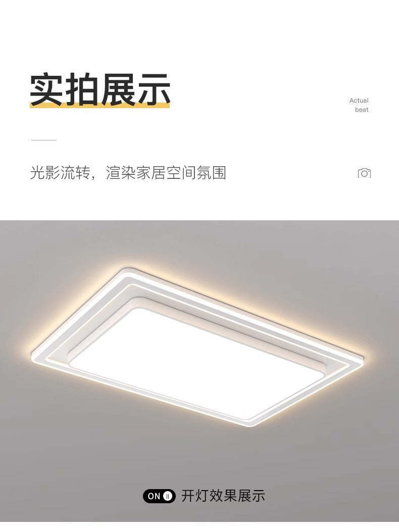 Whole House Lighting Four Bedrooms Two Living Rooms Ceiling Light led Modern Simple Master Bedroom Lamp Iron Art Living Room Lamp Elegant Home Use