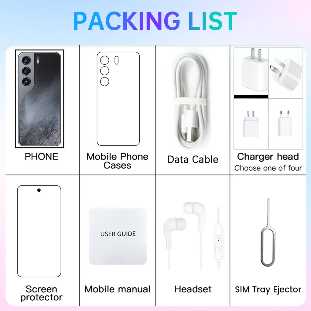 Hot-selling Popular Phone Camon40 Pro Android Phone7.3Large Screen16+1T Smartphones can replace