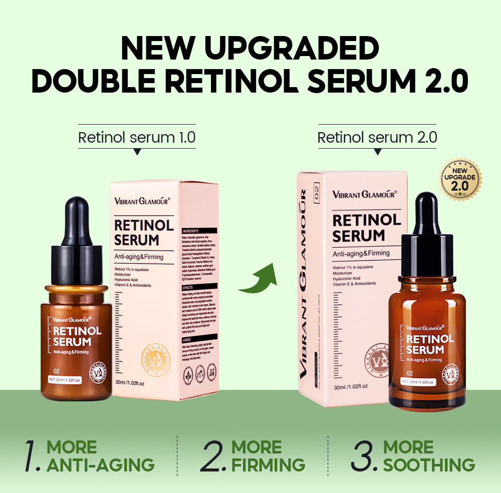 VIBRANT GLAMOUR Retinol Facial Essence Upgraded Packaging30ml  VG-MB004