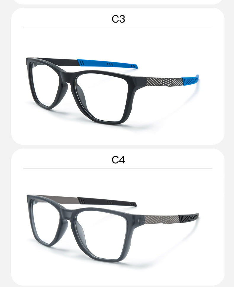 TR Metal Frame Glasses Wholesale New Sports Glasses Export Ready Cycling Glasses
