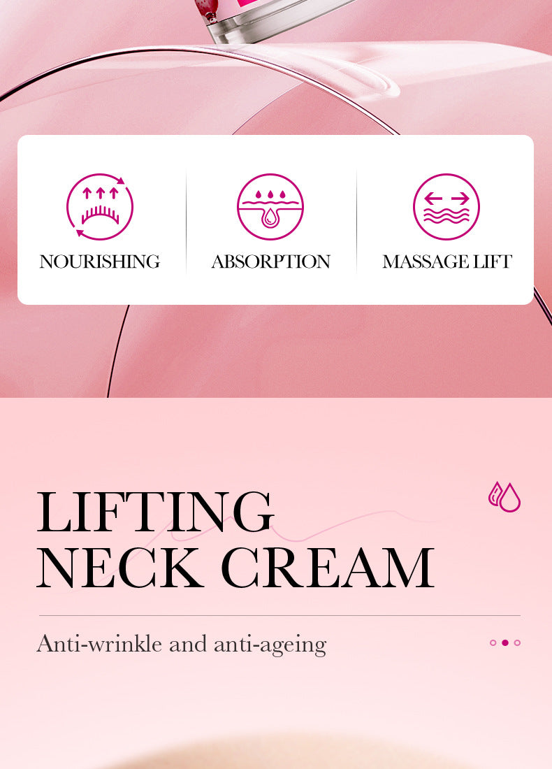 Six Peptide Neck Cream50g SADOER Tightening, Hydrating, Skin Rejuvenation, Fine Line Tightening, Cross-Border Wholesale