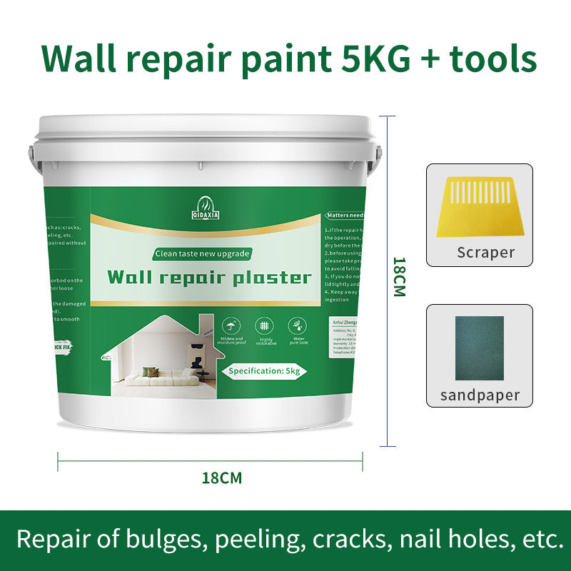 Wall Repair Paste Anti-Crack Peeling Gap Repair Paint Effective Anti-Mold Quick-Dry Restoration Wall Repair Paste Anti-Mold Durable