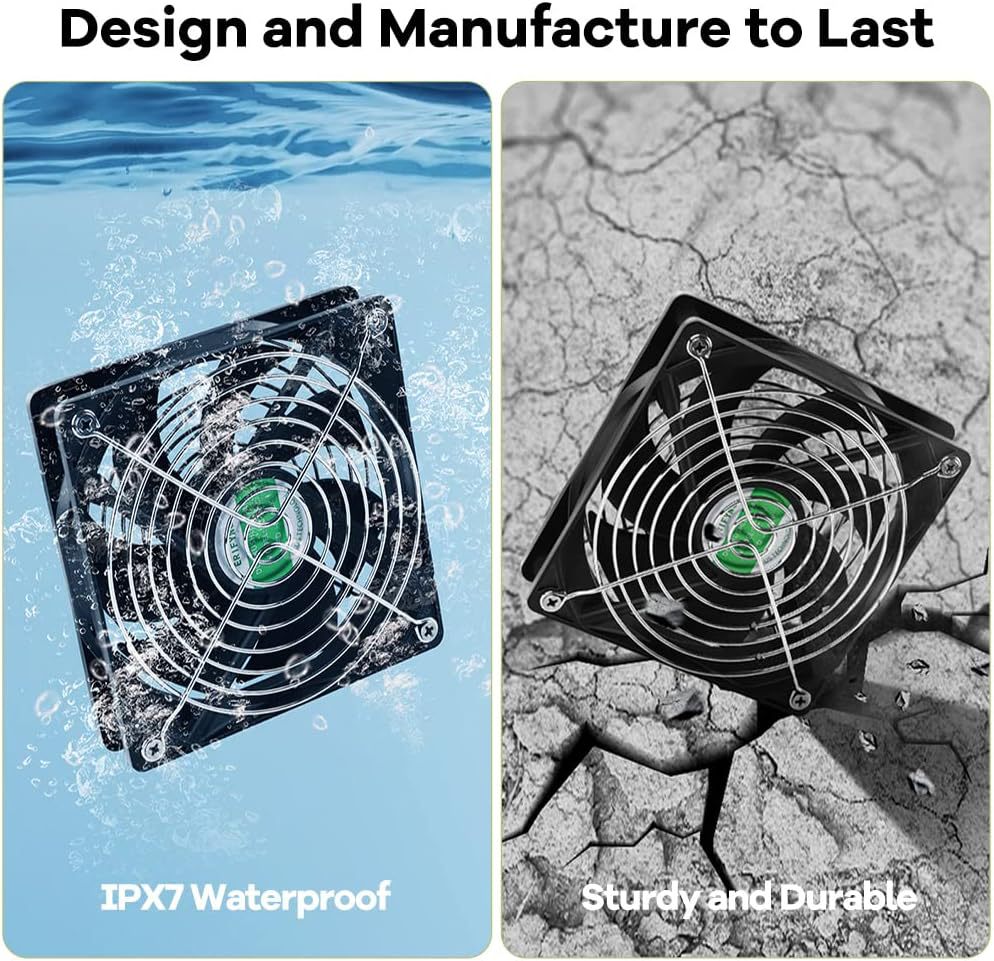 20W Solar Exhaust Fan,Outdoor Solar Fan,Shed,Chicken Coop Pet House