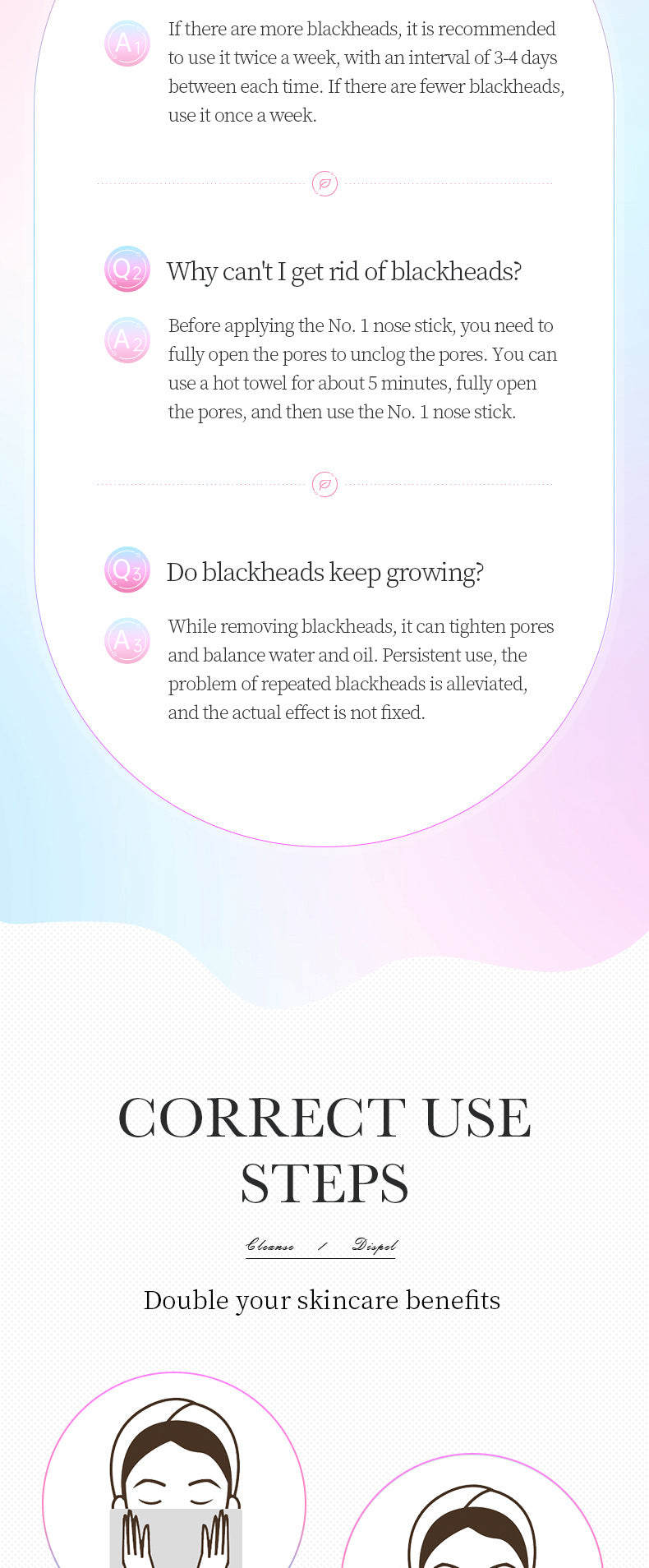 Three-Step Blackhead Removal Nose Strips BIOAOUA Clean Pores T District Nursing Set Cross-Border Wholesale