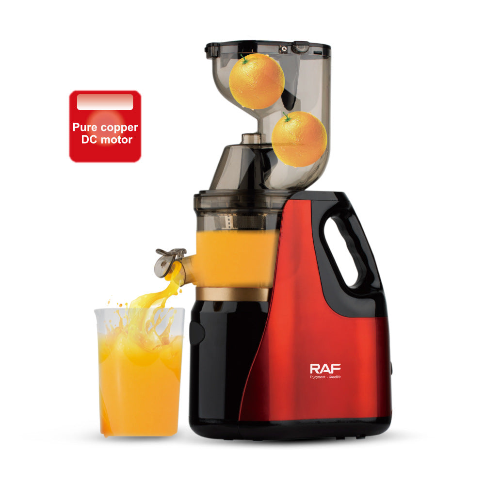 RAF European Standard Fully Automatic Fruit and Vegetable Juice Extractor Multifunctional Juice and Pulp Separator Juicer  Juicer