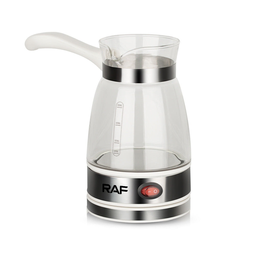 RAF New European Standard Electric Coffee Kettle Water Kettle Heating Transparent Kettle
