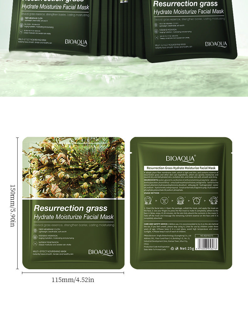 Full English Mask BIOAOUA White Truffle Moisturizing Caviar Nourishing Resurrection Grass Hydrating  Wholesale