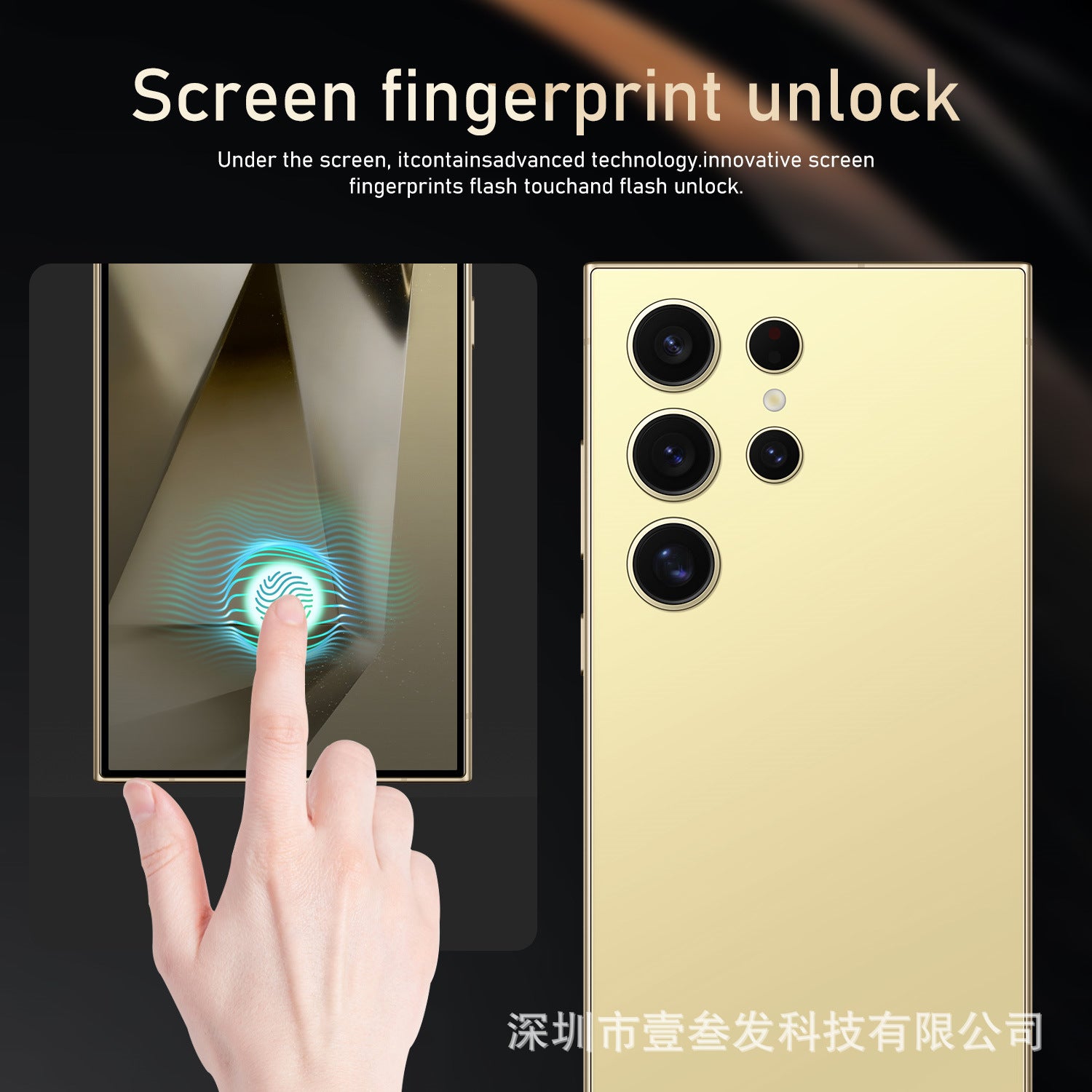 S24 Ultra Popular4+64G 6.8Inch Full HD Screen5G All-in-One New Smartphone