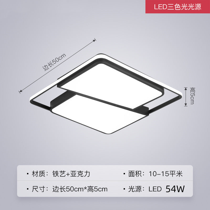 led Ceiling Light Bedroom Light Balcony Light Modern Simple Nordic Lighting Home Zhongshan Whole House Living Room Lamp