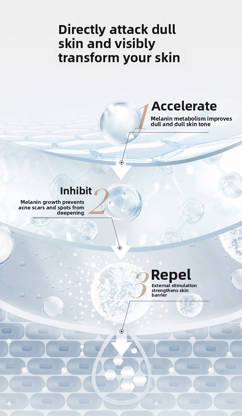 Moika Whitening and Anti-freckle Essence Niacinamide Fades Sunspots and Melasma Essence Original Solution Moisturizing and Hydrating