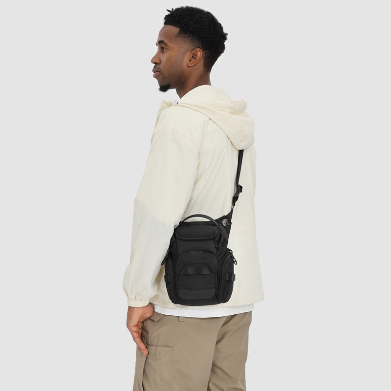 Tactical Cycling Leg Bag Motorcycle Waist Bag Men's Waterproof Multifunctional Motorcycle Crossbody Shoulder Bag Outdoor Sports Bag