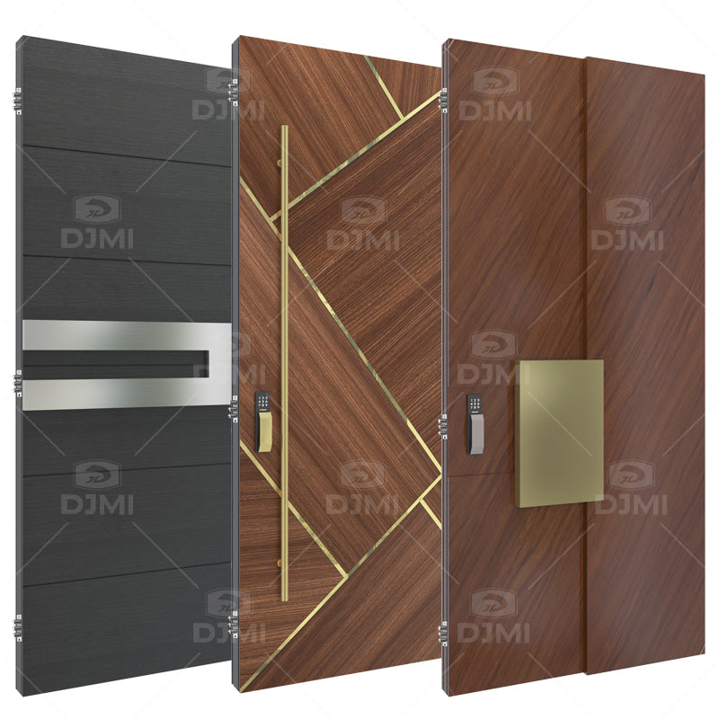 Exterior Front Doors for Houses Modern Doors for Houses Wood Entry Wooden Villa Entrance Door Single French Front