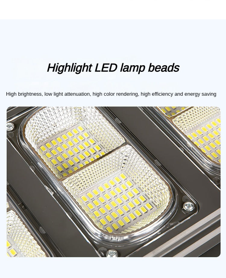 Human Body Induction High Lumen High Efficiency Integrated Solar Street Light