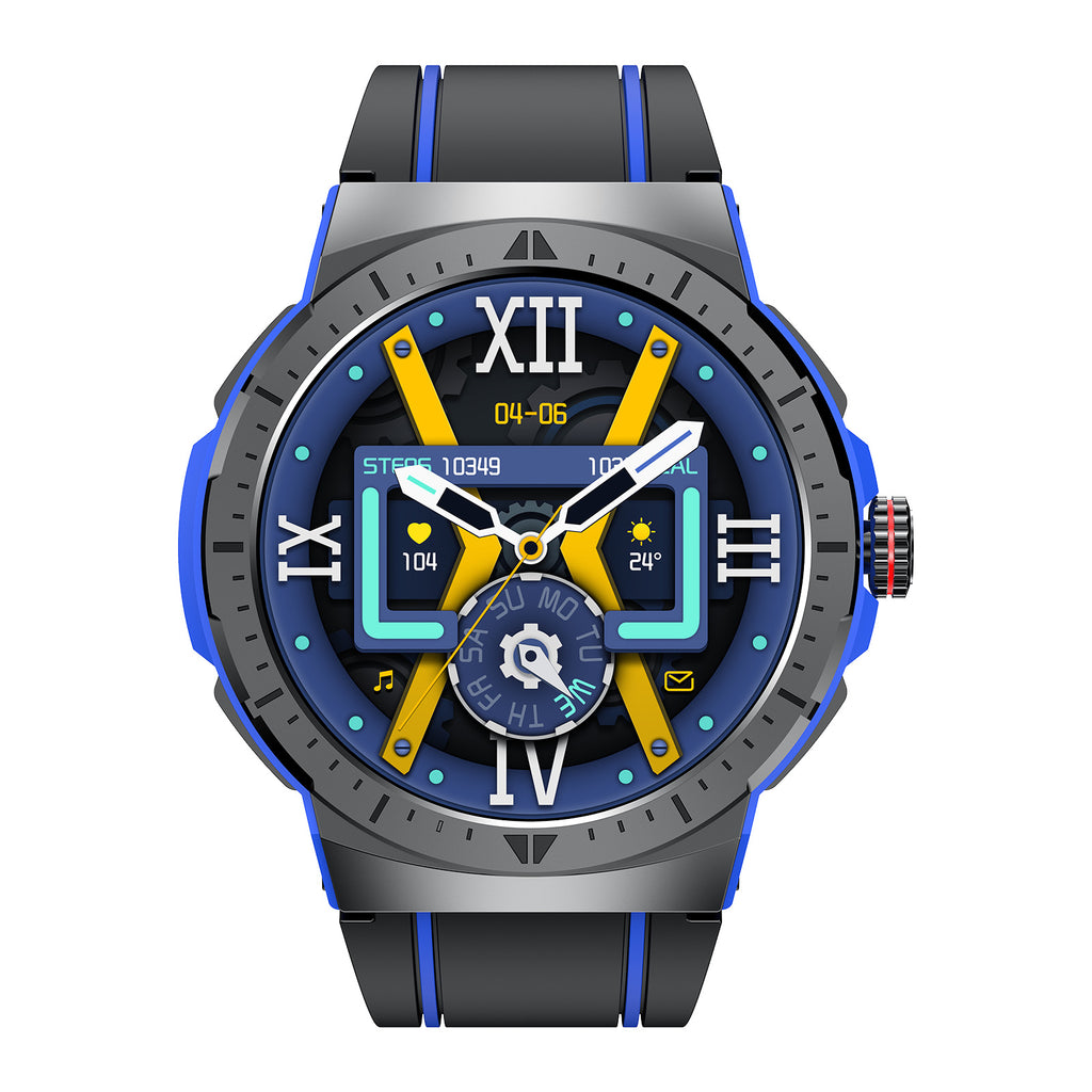 HK52Watch Bluetooth Call Heart Rate Monitoring Exercise Blood Oxygen Blood Pressure AMOLED Multi-Dial Switch Hot Sale