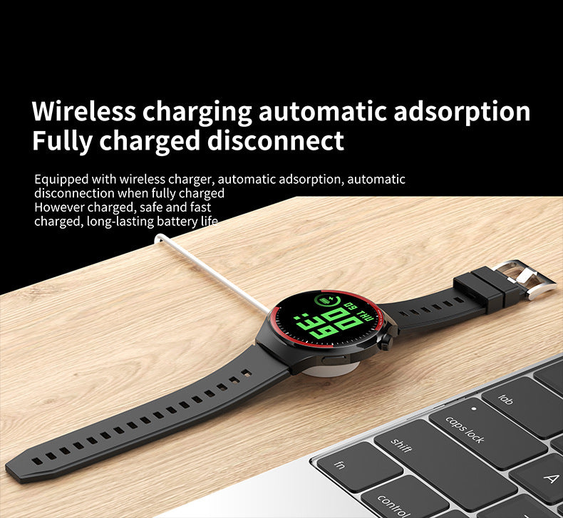 Watch4 Pro+Smart Watch1.52inch Bluetooth Call Heart Rate Blood Oxygen Message Reminder Sports Watch