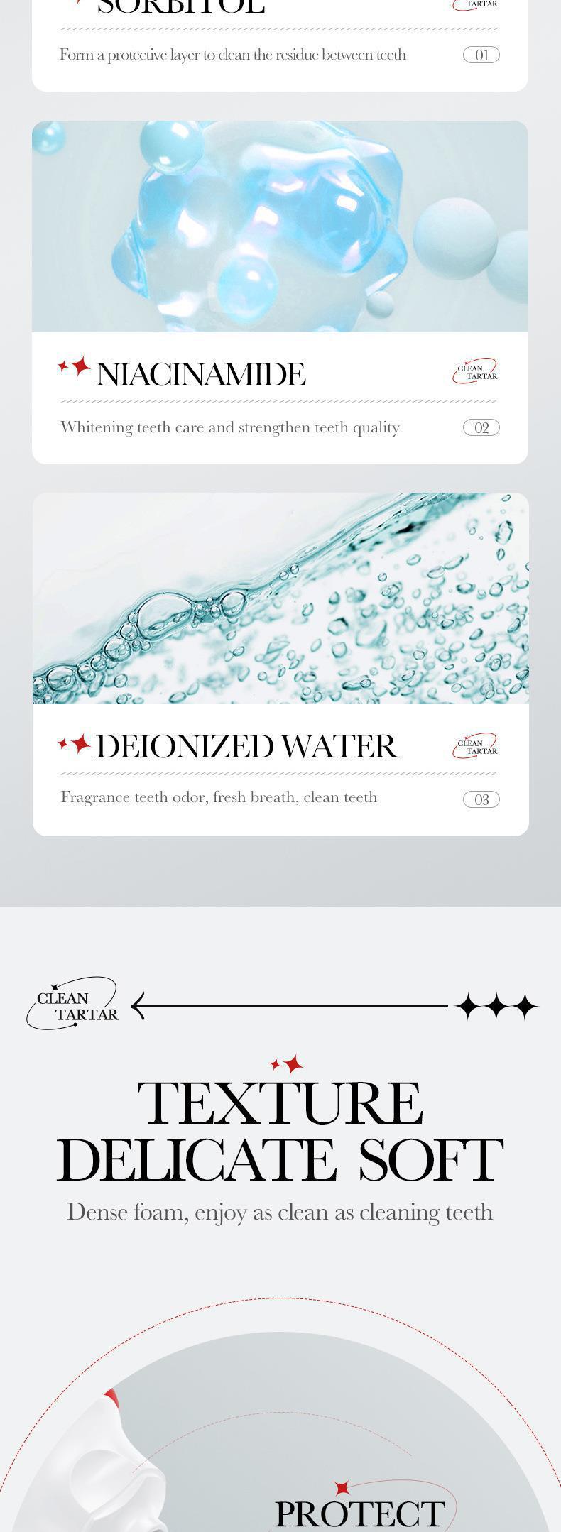 Foreign Trade  BIOAOUA Baking Soda Gum Care Toothpaste Clean the Mouth and Freshen Breath Genuine Toothpaste Wholesale