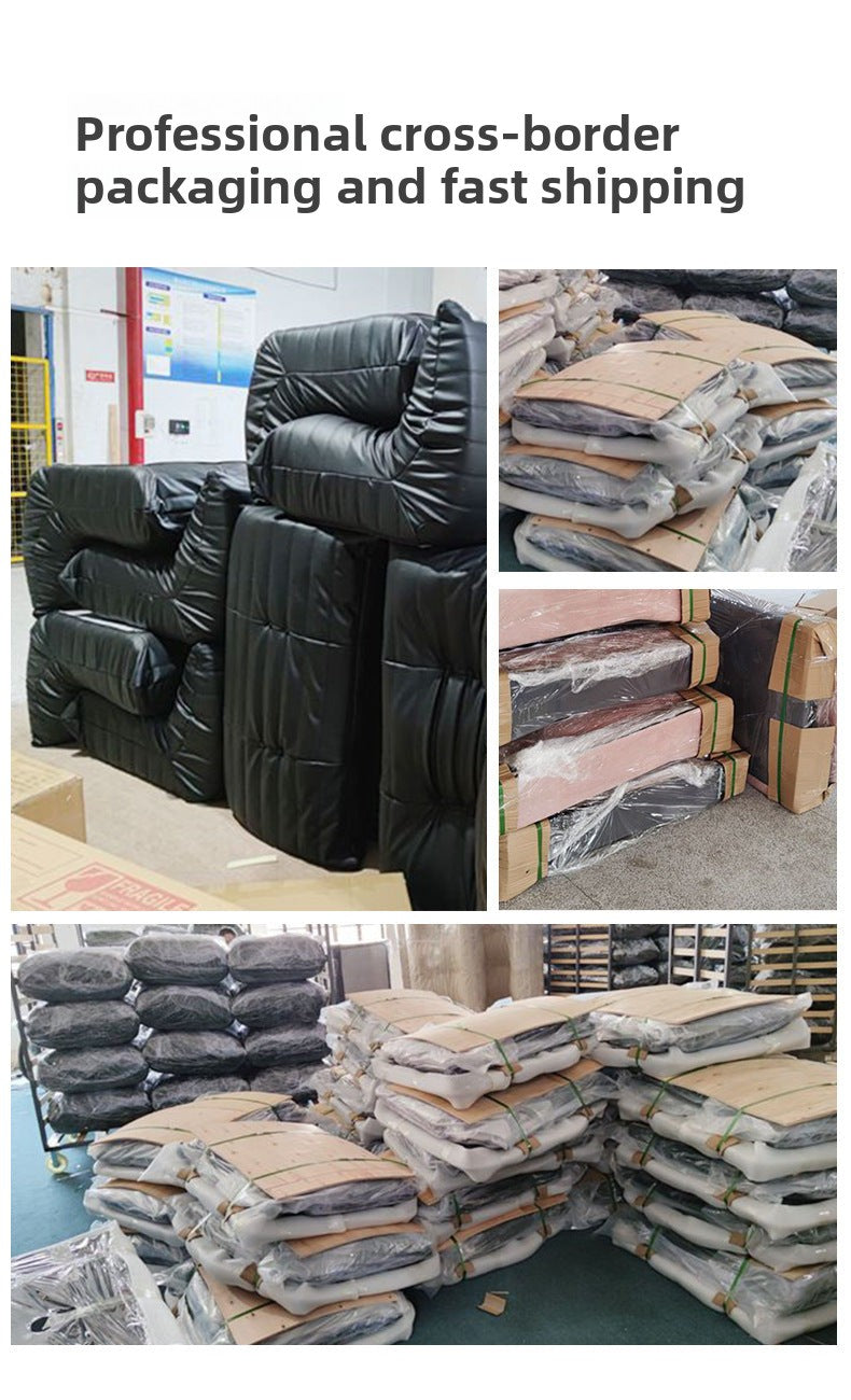 Fully Compressed Sofa Compression Sofa Corduroy Fabric Sofa for Home Living Room Straight Sofa Shipping and tax not included