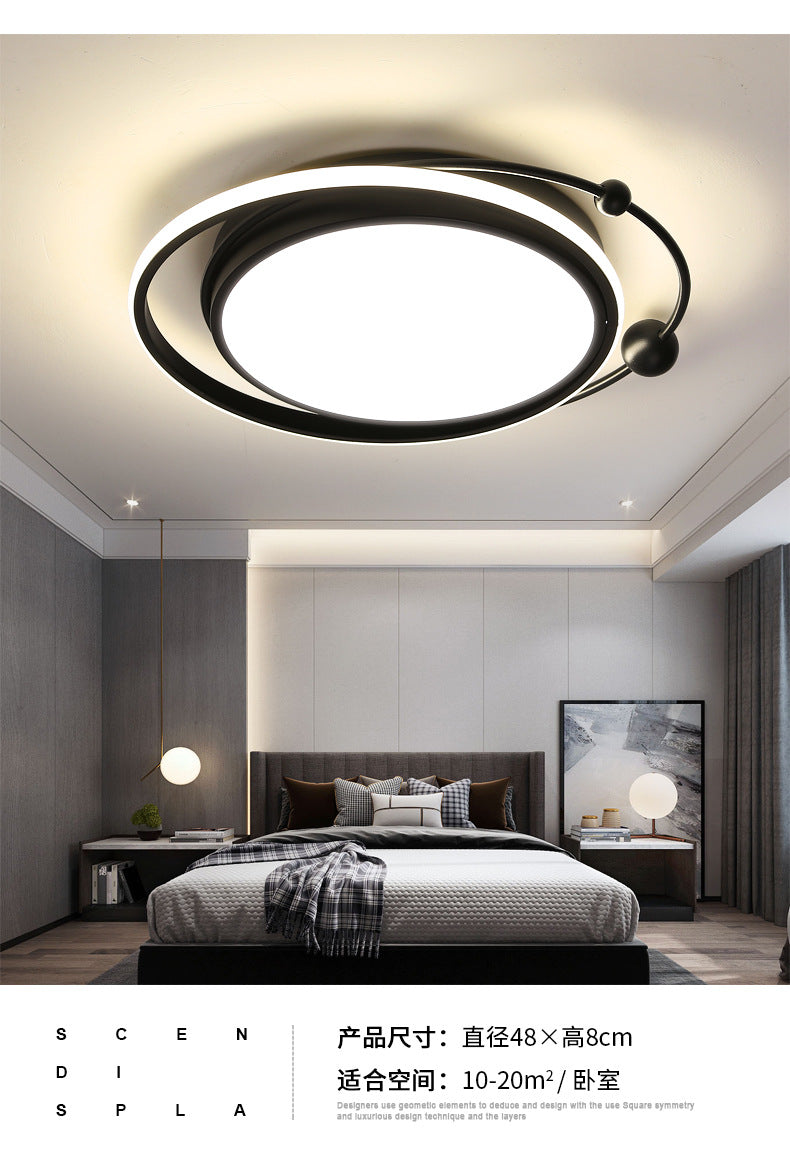 led Internet Celebrity Room Light Ceiling Light Simple Modern Master Bedroom Light Nordic Light Luxury ins Creative and Unique Restaurant Light