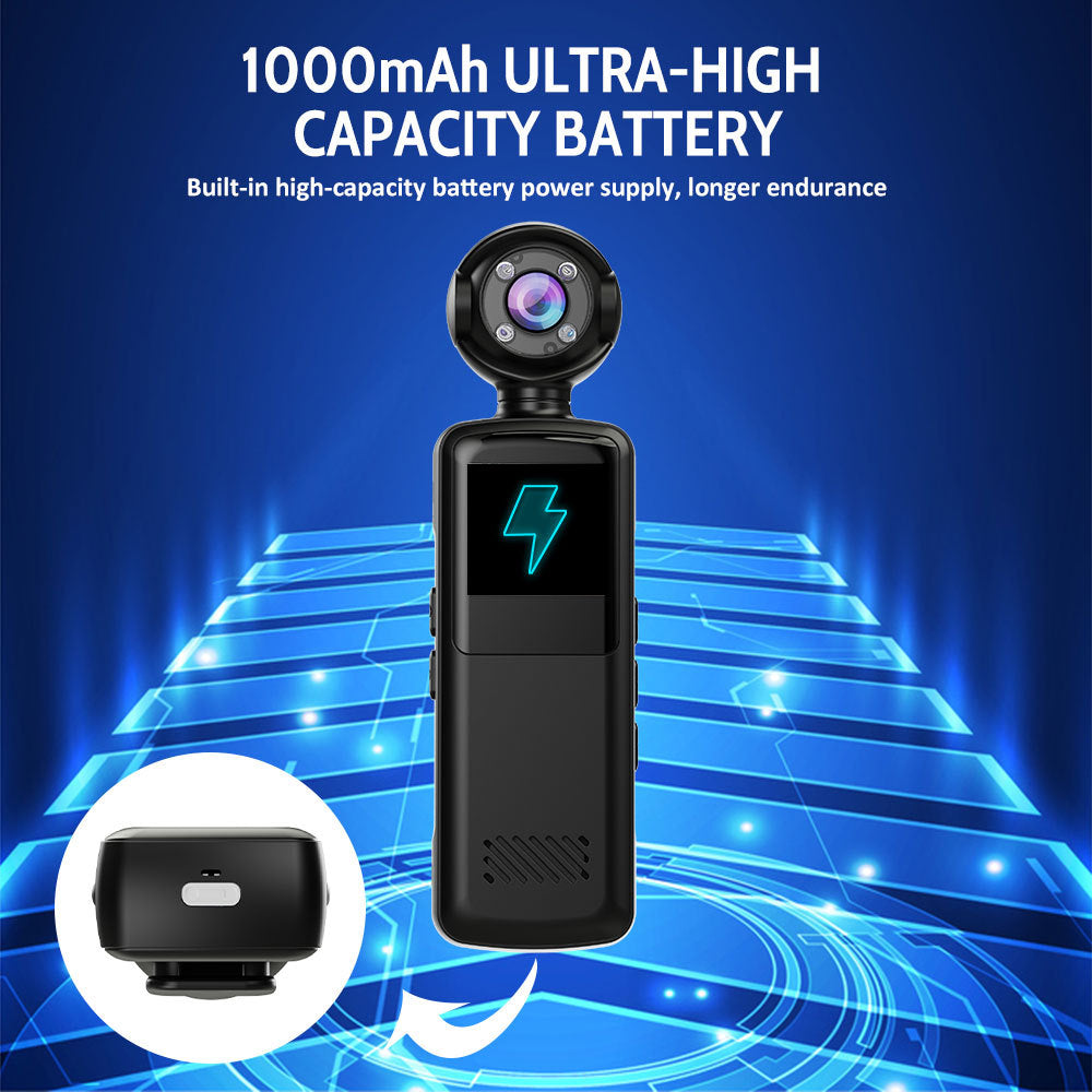 New high-definition handheld clip-on camera1080P Belt WIFI HD Law Enforcement Recorder Outdoor Sports Camera