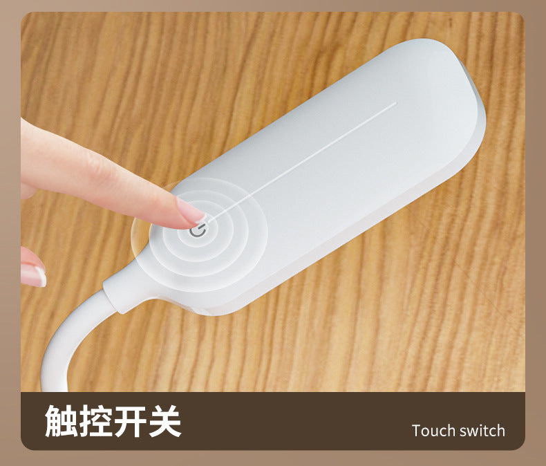 New LED Study Desk Lamp Wireless Charging Lamp Desk Pen Holder Lamp Bedroom Night Light Office Eye Protection Desk Lamp