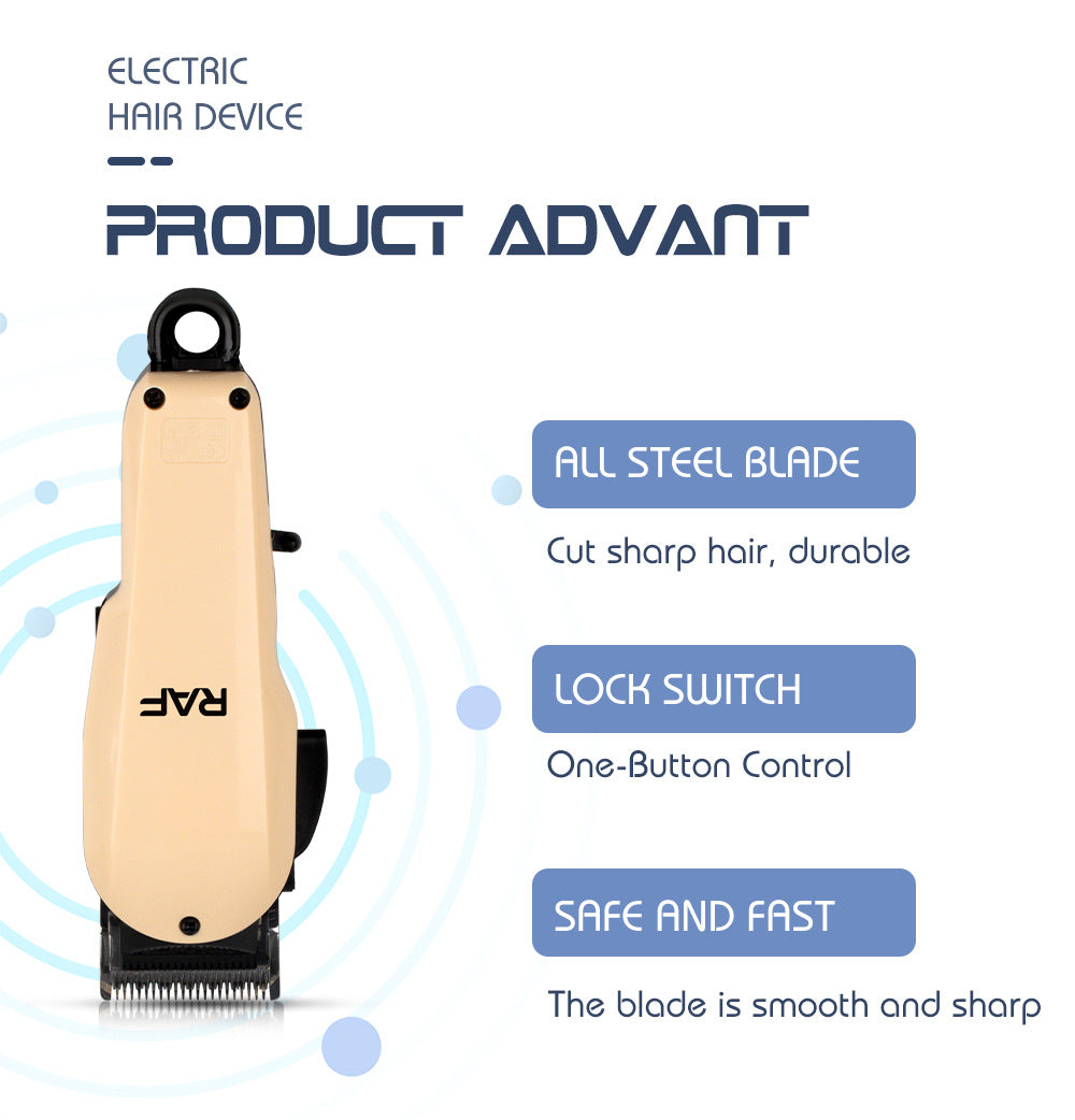RAF Electric Hair Clipper for Oil Head Hair Salon Electric Clipper Electric Hair Clipper Manufacturer Wholesale Export