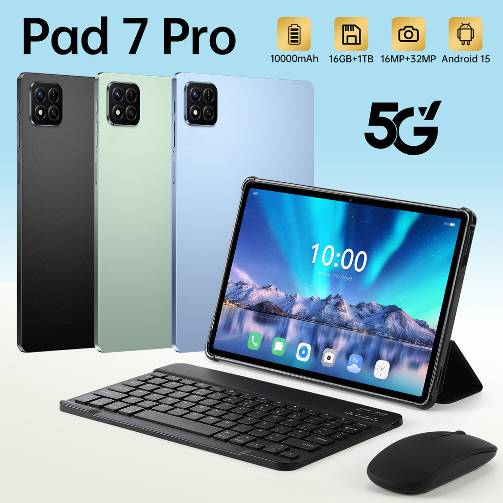 New Global Exclusive16+1T High Definition Screen Smart Tablet Pad 7 Pro Source Manufacturer