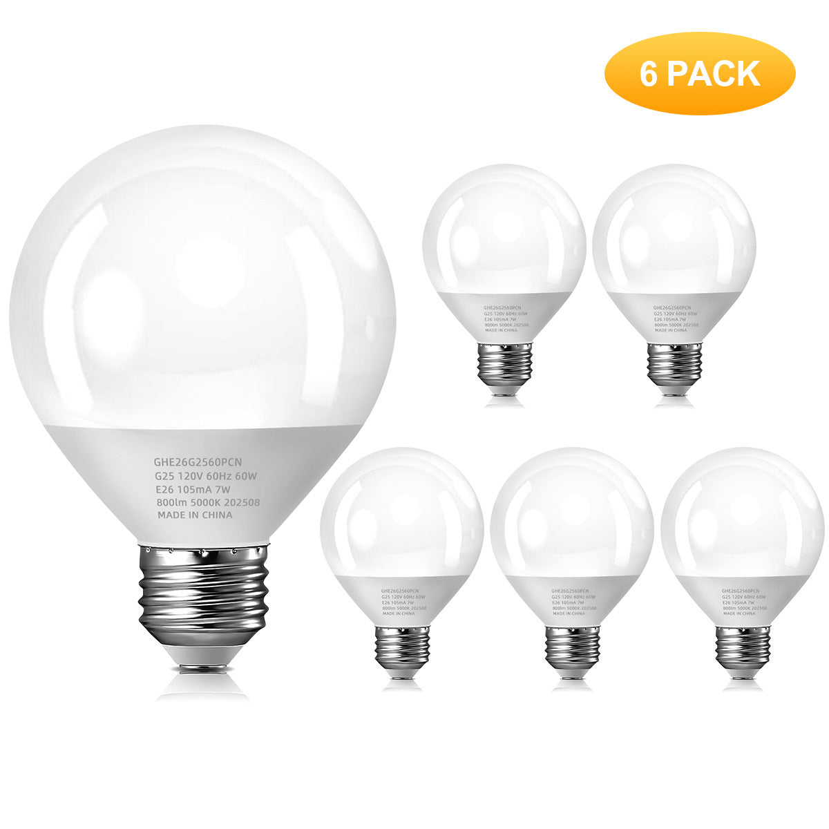 G25Floodlight Bulb E26Light Bulb Mirror Light LED Filament Bulb Vintage Decorative Bulb Edison Bulb