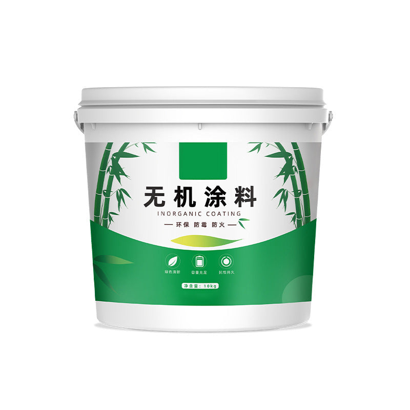 A Grade Fireproof Coating Mildew Resistant Flame Retardant Inorganic Coating Water-Based Wall Latex Paint Wall Paint Odorless Formaldehyde Removal Moisture-Proof