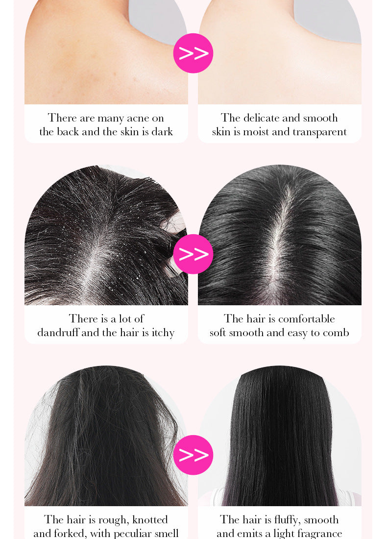 Bathing Set SADOER Rose Fragrance Shampoo Lavender Shower Gel Cross-Border Wholesale