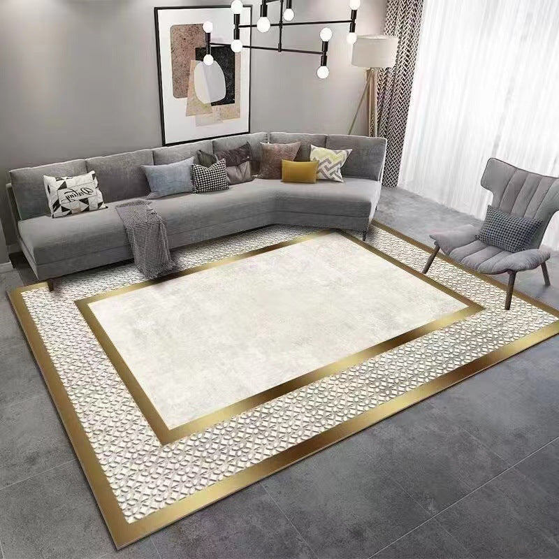 Living Room Bedroom Carpet Stain Resistant Wash-Free Easy Care Bedside Rug Sofa Coffee Table Large Area Carpet Manufacturer Wholesale