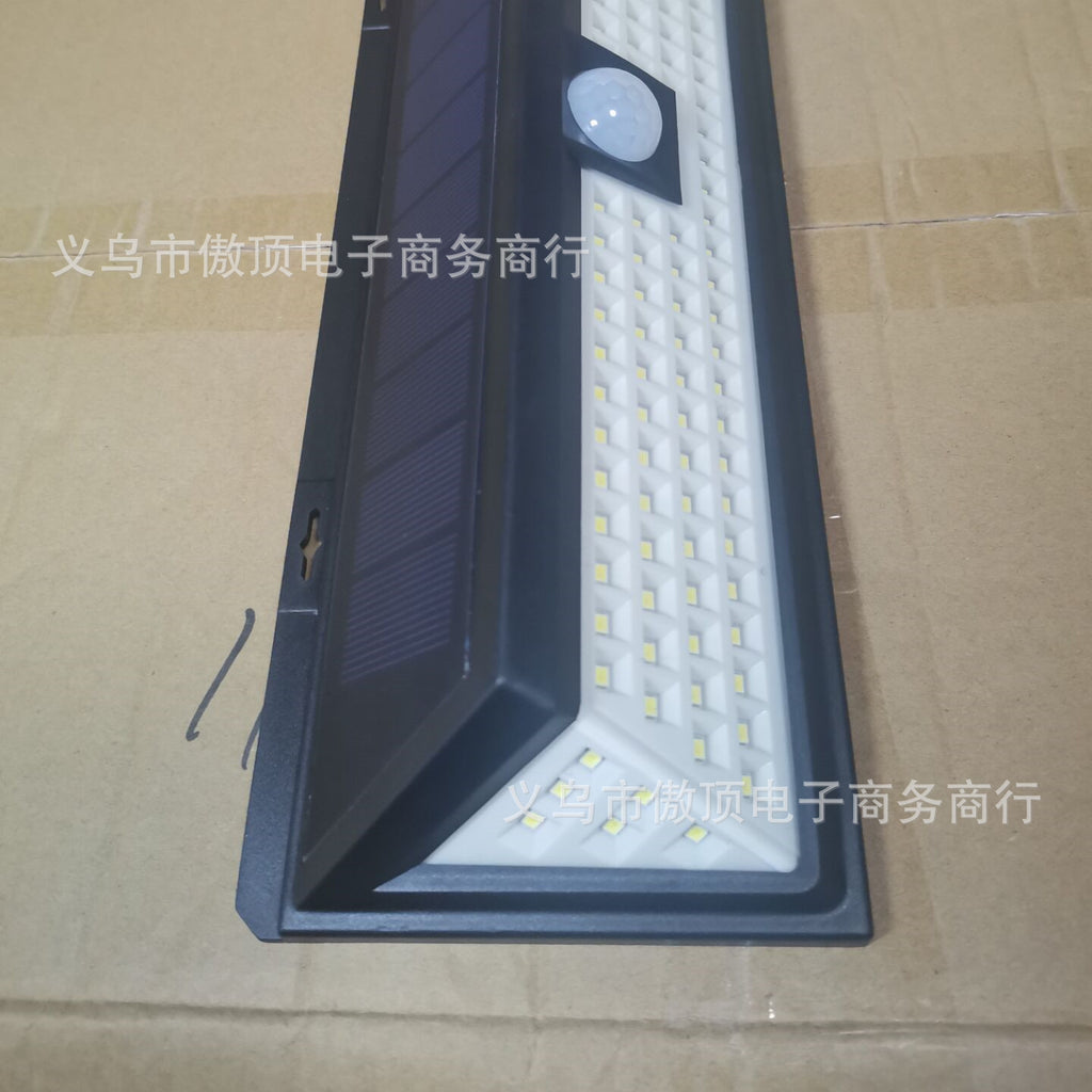 Outdoor Solar Street Light Garden Light Household Sensor Light Outdoor Waterproof Wall Light Garage Light118led Lamp