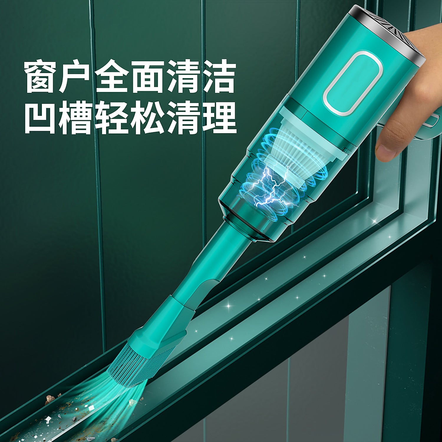 Portable Car Vacuum Cleaner Wireless Charging Handheld Car Home High Power Multifunctional Small Vacuum Cleaner