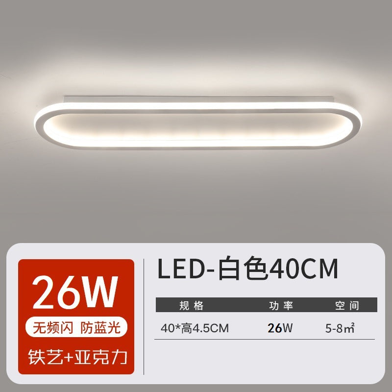 Nordic Ultra-Thin Ceiling Light Rectangular led Living Room Lamps Modern Minimalist Round Lamp Bedroom Lamp Office Lamps