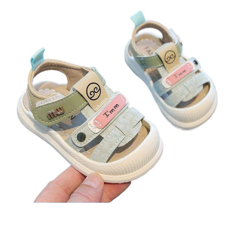 Baby Sandals Boys Summer Toddler Shoes Soft Sole Anti-Slip Baby Sandals1One2-3Functional sandals for girls aged [age]