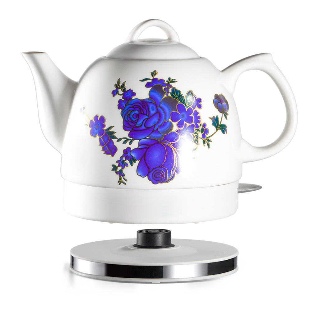 European Standard Hot Selling Ceramic Electric Kettle Household Electric Automatic Power-off Porcelain Kettle Dropshipping
