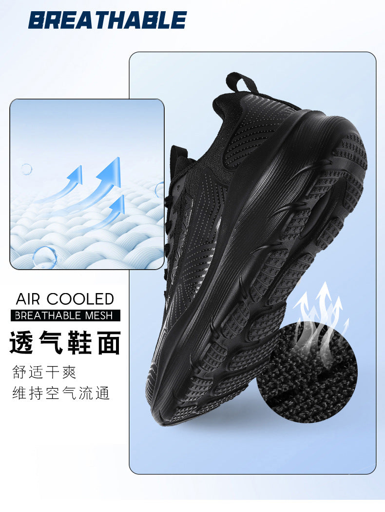 Autumn Breathable Casual Versatile Sports Shoes for Teenagers, Ultra-light Shock-absorbing Dad Trendy Shoes, Travel Hiking Shoes with Cushioning