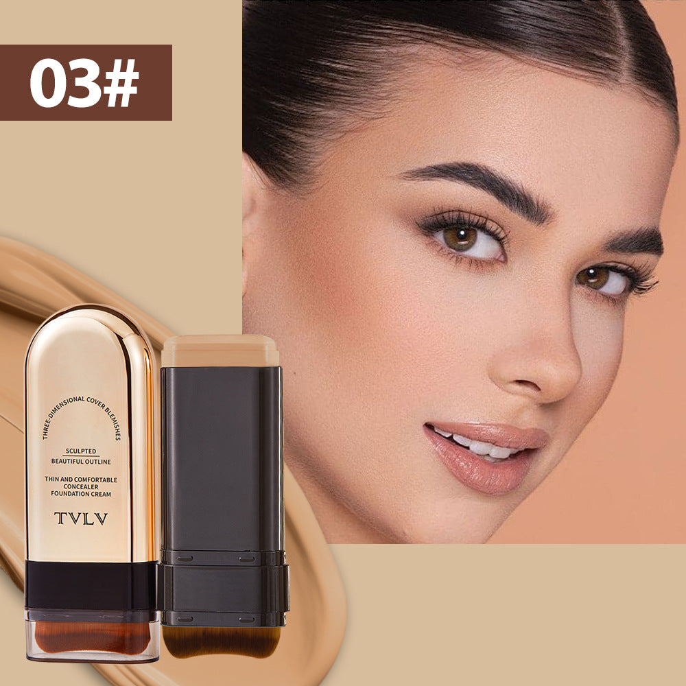 Eraser Double-ended Foundation Cream20g Concealer Moisturizing Long-lasting Makeup Removal Matte Lightweight Foundation