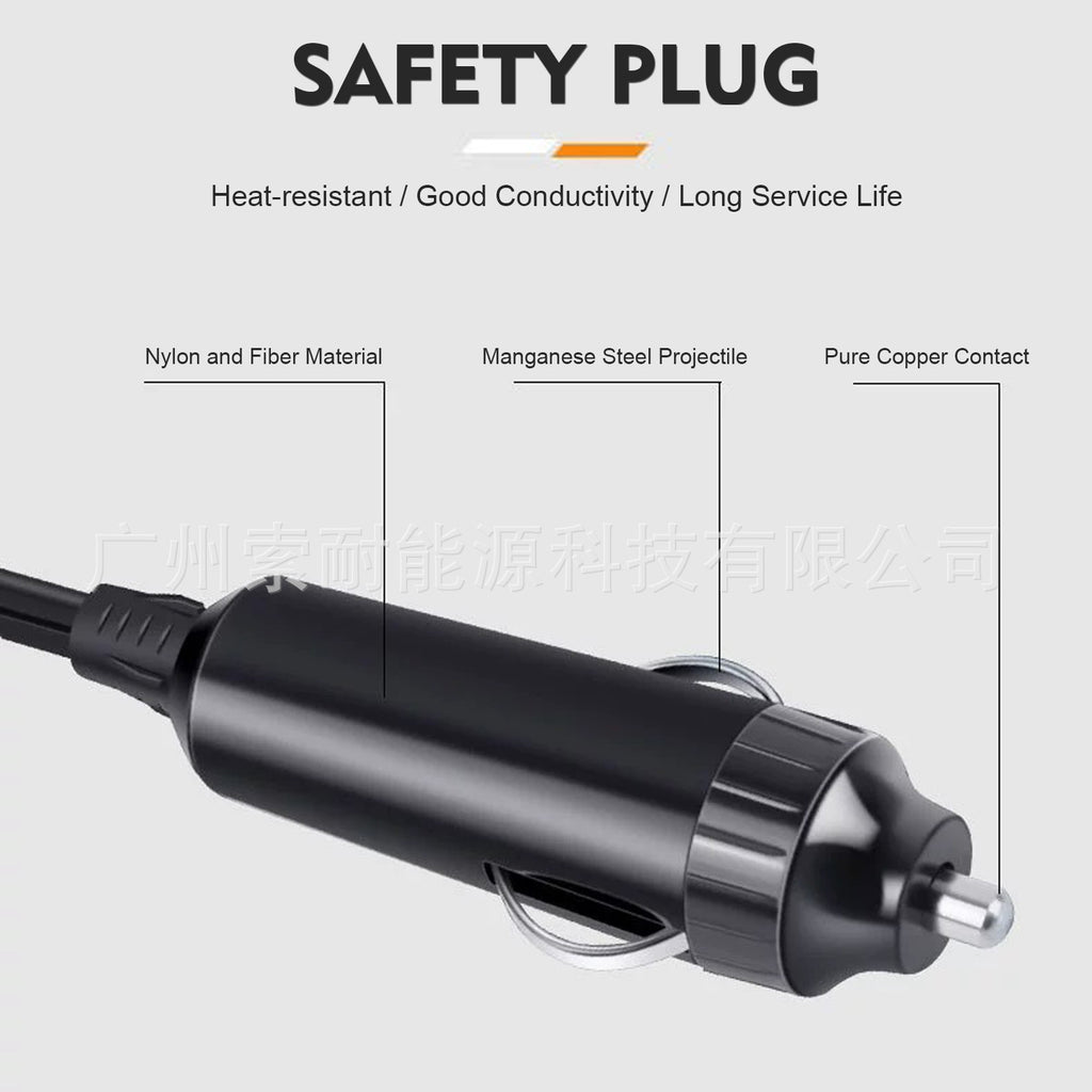 Brazilian Standard Socket Cup Type Car Inverter200W12V Turn110V/220V Double USB Double Type-C