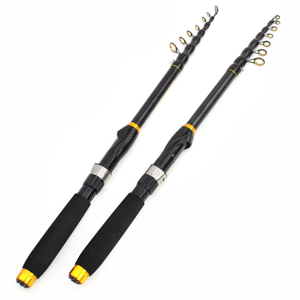 Portable Ultra-Short Small Sea Rod Carbon Fiber Telescopic Lure Rod Mini Long Cast Snakehead Carp Rod FBA