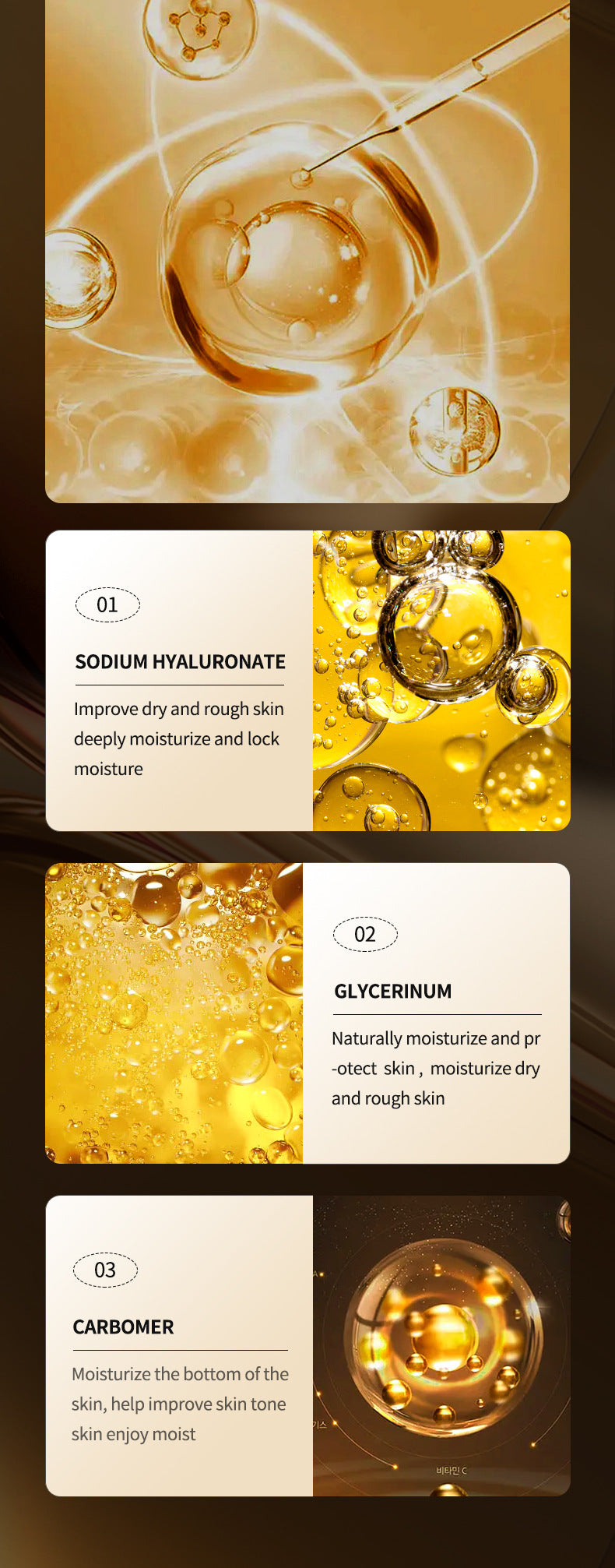 Caviar Pearl Essence30mlSADOER Hyaluronic acid hydrating moisturizing wholesale for cross-border trade