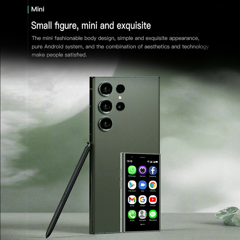 Hot Sale S23Pro Mini Smartphone2+16Dual SIM Dual Standby Android mini Mobile Phone