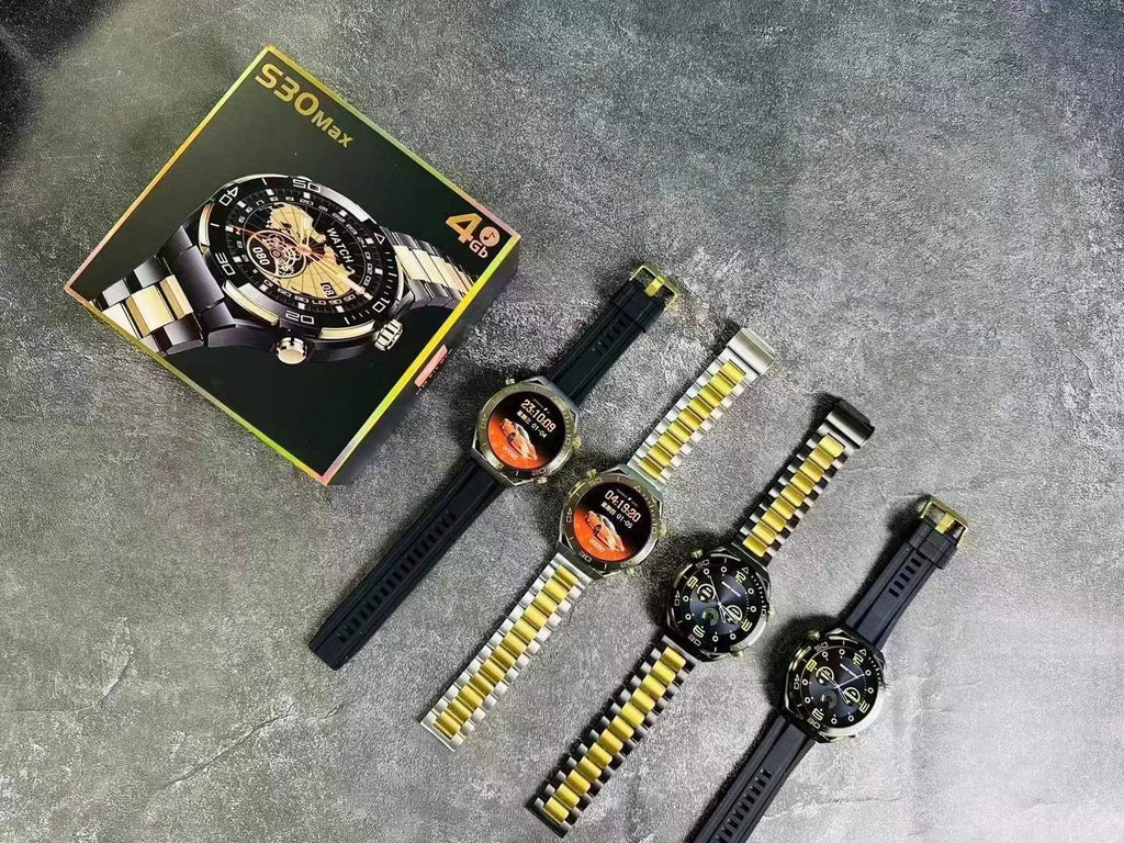 S30 Max Smart Watch1.52inch Bluetooth Call Heart Rate Step Count Sleep Monitoring Local Photo Album+Music