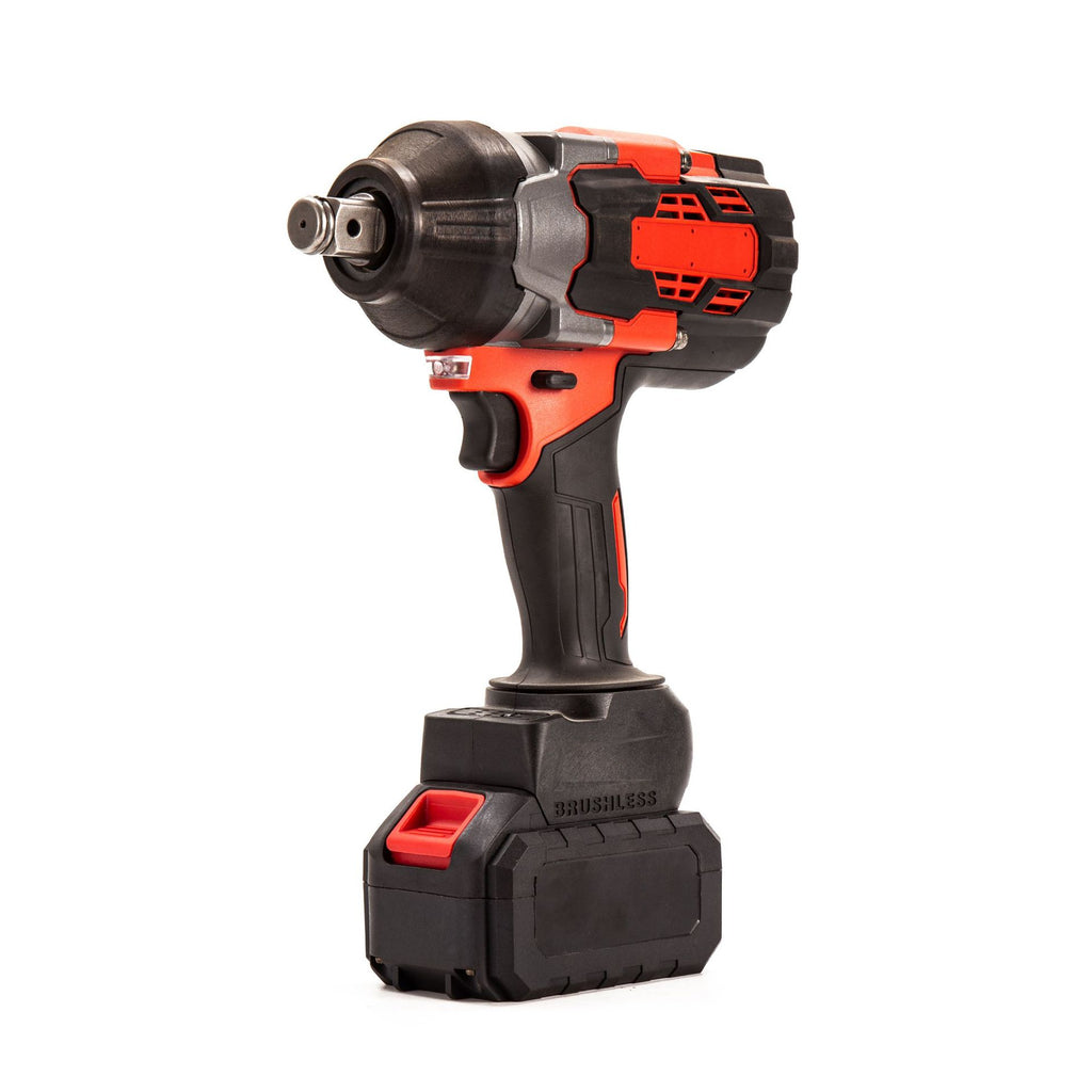 Cross-Border Foreign Trade Model One Battery One Charger Drill Tightening Electric Wrench Brushless Lithium Battery Tool Impact Wrench