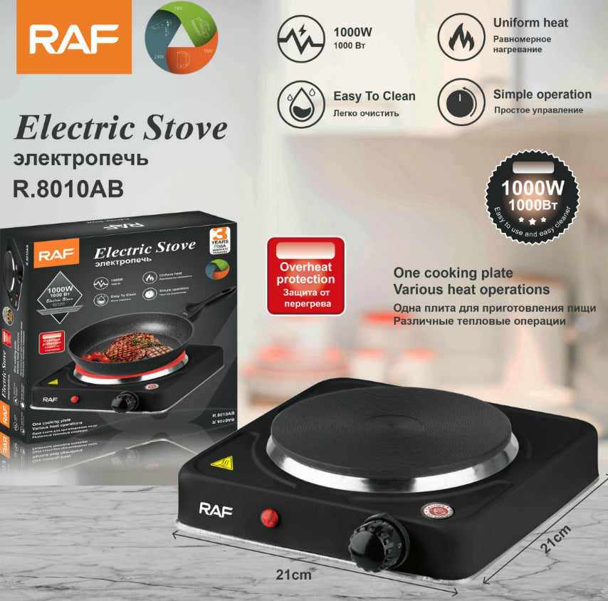 RAF European Standard Electric Hot Plate Embedded High-Power Stir-Fry Electric Hot Plate Countertop ce Standard