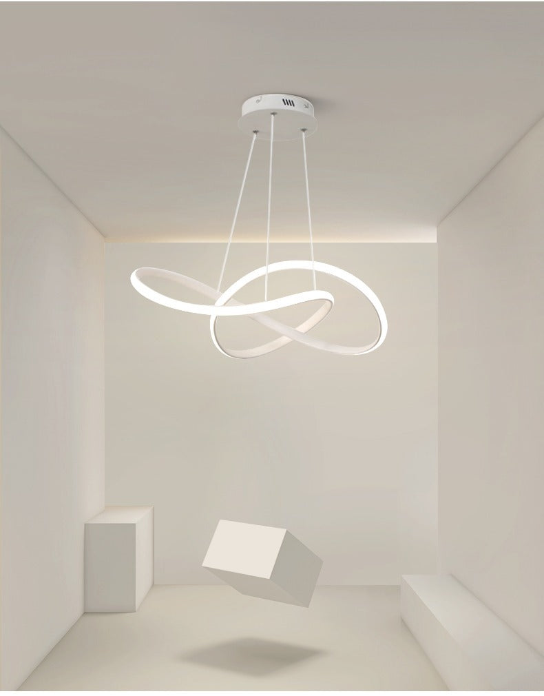 Nordic Minimalist Living Room Lamp Large Lamp Modern Simple Elegant Home Hall Main Lamp Creative Eye Protection LED Ceiling Lamp