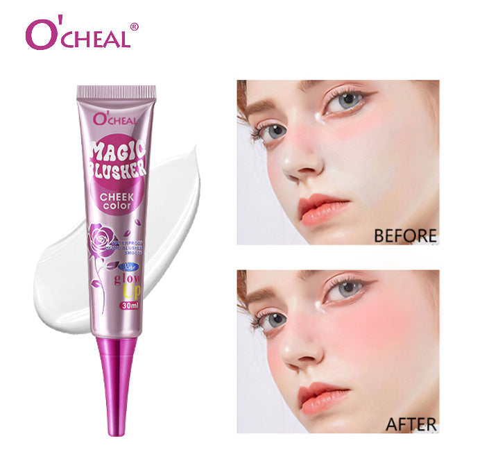 Magic Color Changing Blush Philippines30ml Large Capacity Slightly Tipsy Nude Moisturizing Liquid Blush Matte Liquid Rouge