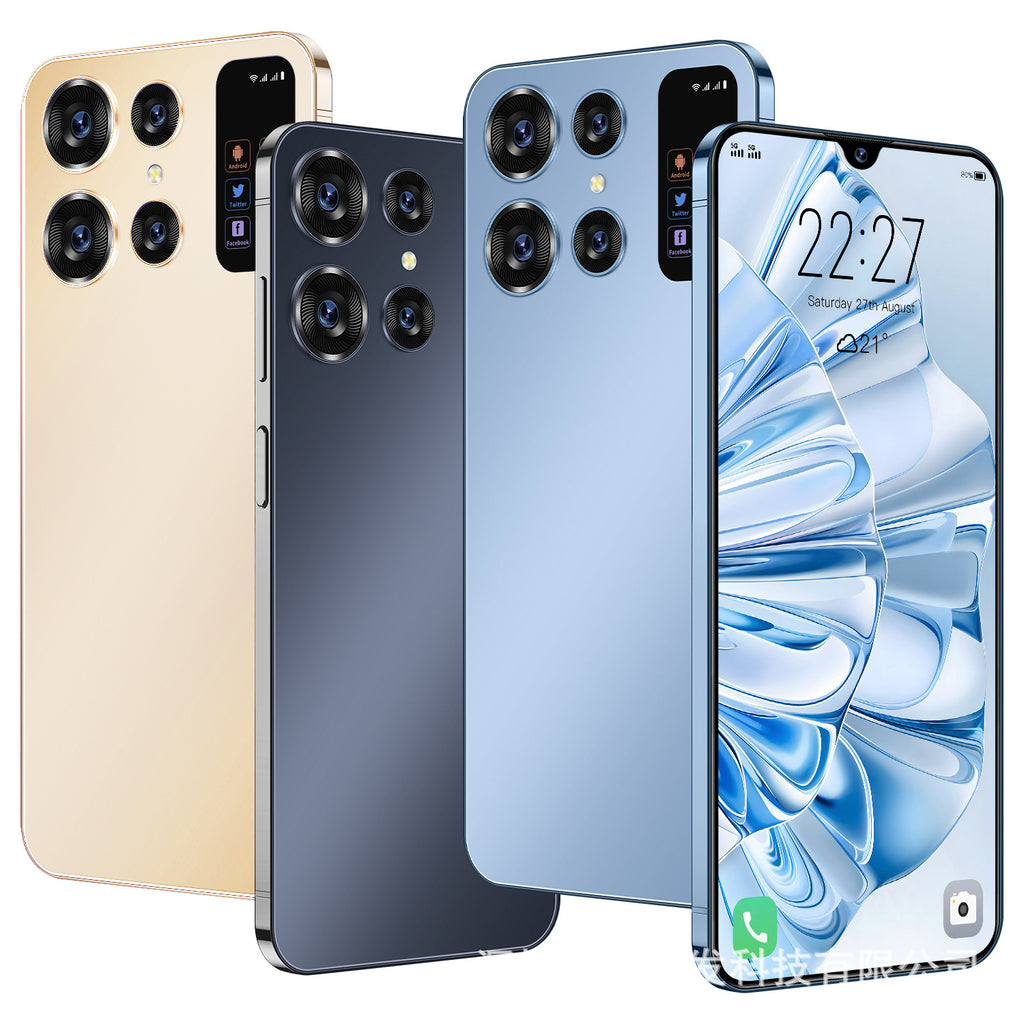 S24 Ultra Popular2+16G 7.0Inch5G All-in-One Factory New Smartphone