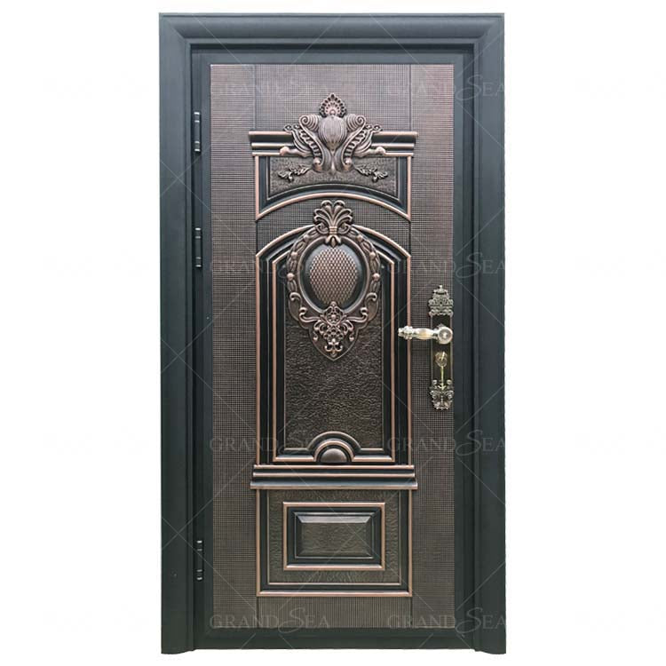 Luxury Design Interior Hotel square Shower Glass Aluminum Door