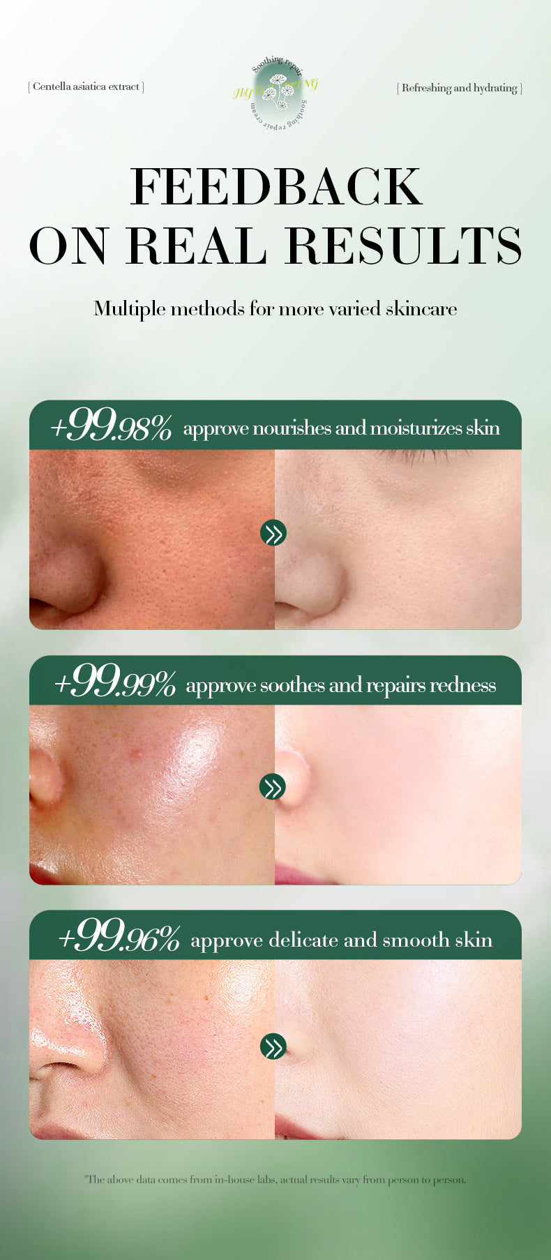 Centella Asiatica Soothing Cream FAYANKOU Moisturizing and rejuvenating face cream for cross-border foreign trade wholesale