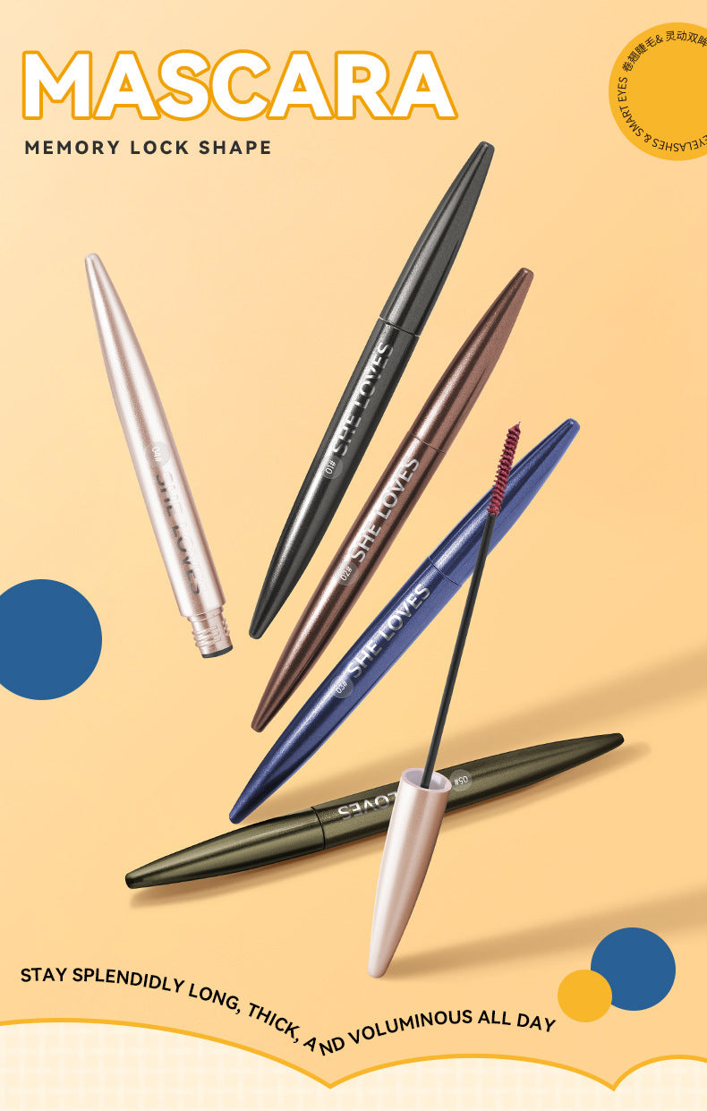 SHELOVES Styling Mascara New Hot Style Waterproof Quick-Drying Non-Smudge Lower Mascara Wholesale
